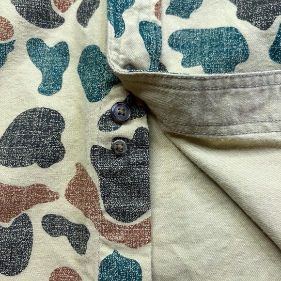 Carhartt Rugged Flex Button Up Shirt Relaxed Fit Duck Camo Mens L Large NWT - Picture 12 of 15